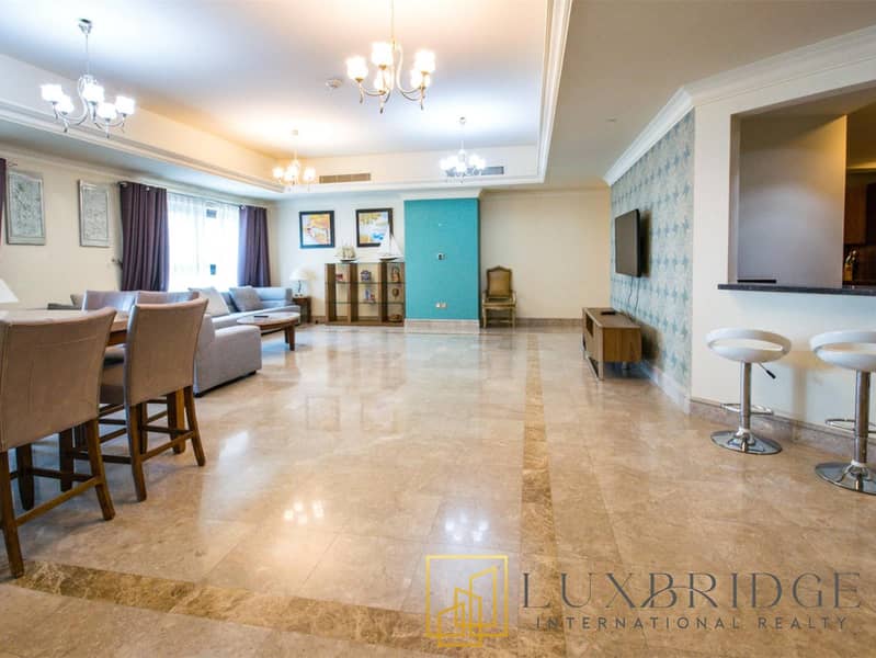 4 Bedrooms | Huge Layout | Palm View