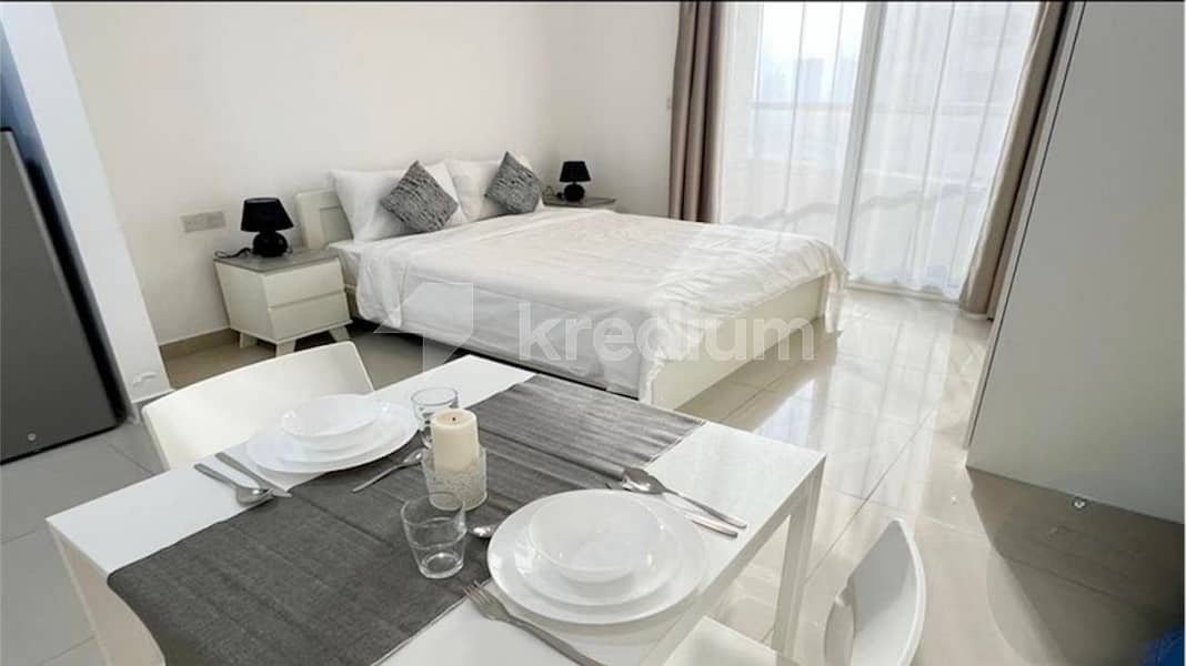 Furnished Studio | Vacant | Well Maintained