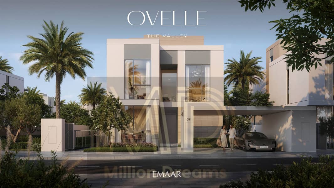 New Launch | Ovelle By Emaar | Stand Alone Villa | Spacious Corner Style Living