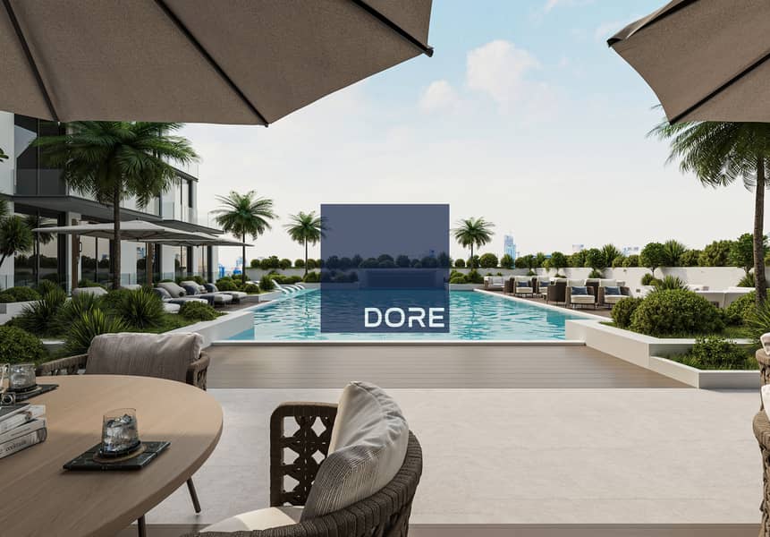 Stylish Studio | Pool View | Contemporary Design - Image 19