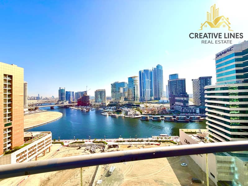 Canal view || With Maid Room || Very spacious 2bhk apartment || only for family || Ready to move