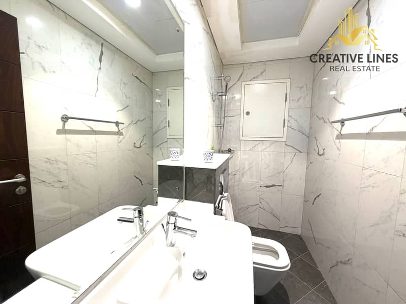 Canal view || With Maid Room || Very spacious 2bhk apartment || only for family || Ready to move - Image 12