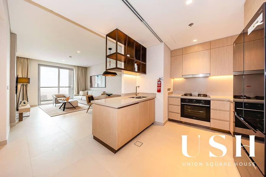 Luxury 2BR | Fully Furnished | Dubai Frame Views