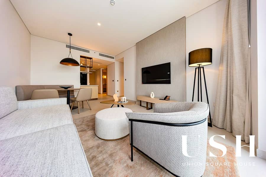 Luxury 2BR | Fully Furnished | Dubai Frame Views
