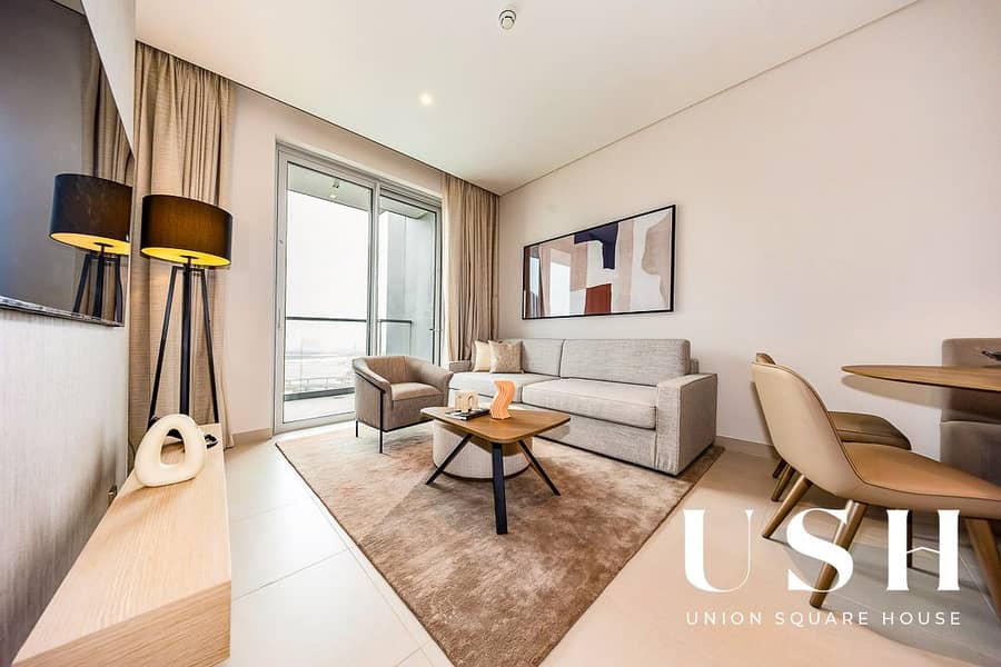 Luxury 2BR | Fully Furnished | Dubai Frame Views