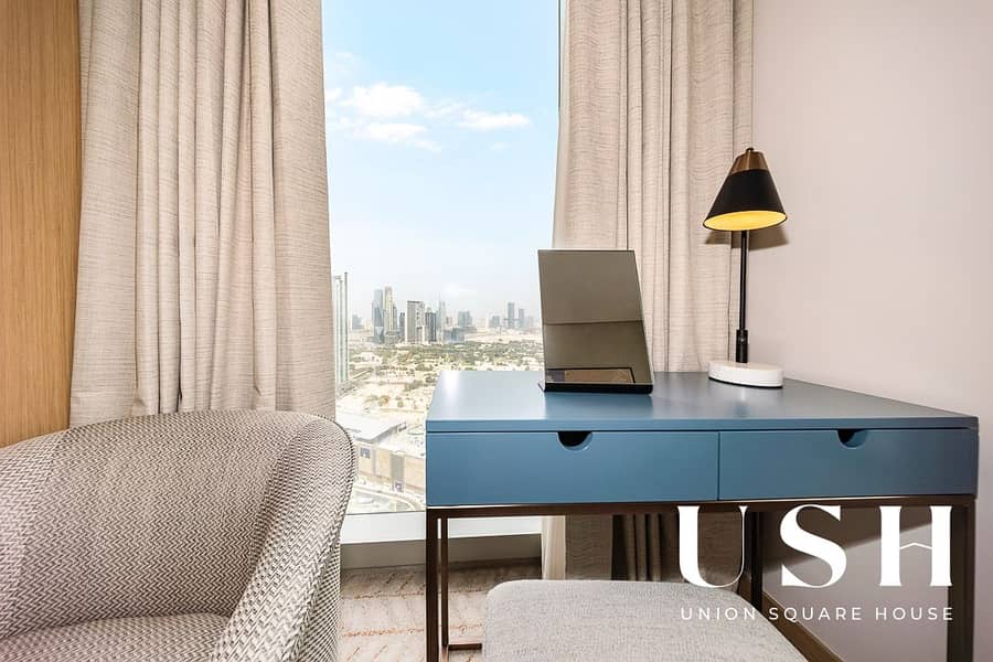 Luxury 2BR | Fully Furnished | Dubai Frame Views - Image 15