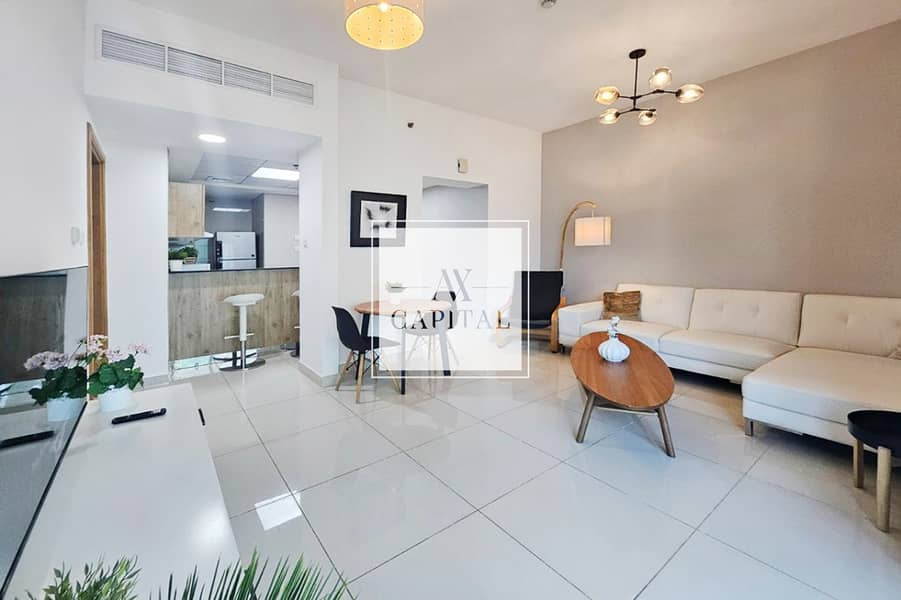 Elegant 1BR | Full Marina View | Furnished