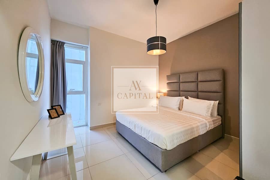 Elegant 1BR | Full Marina View | Furnished