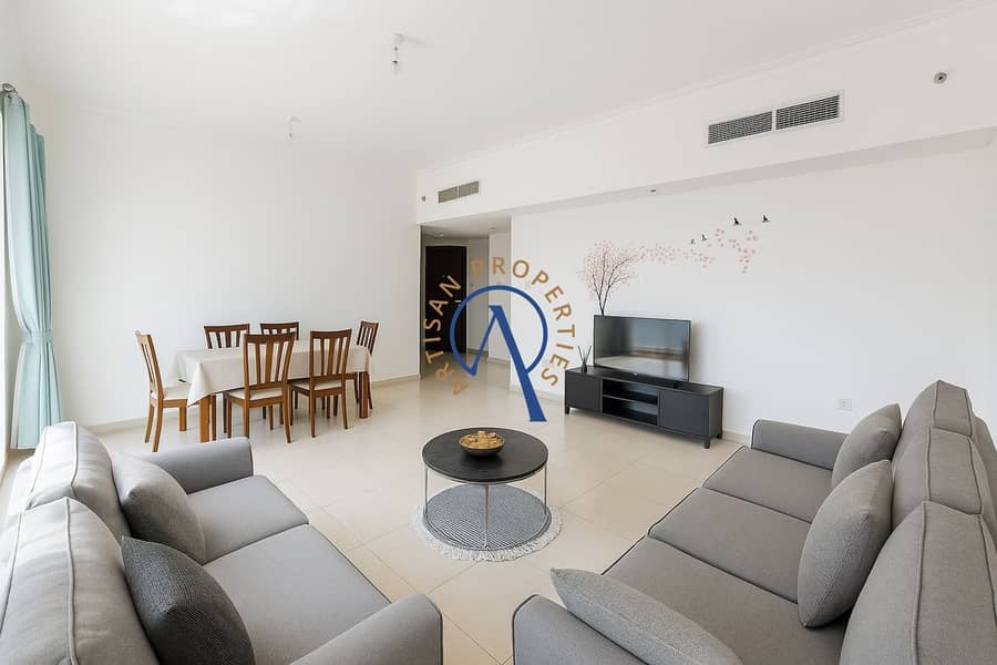 2 BHK | LAKE VIEW | HIGH FLOOR | FULLY FURNISHED