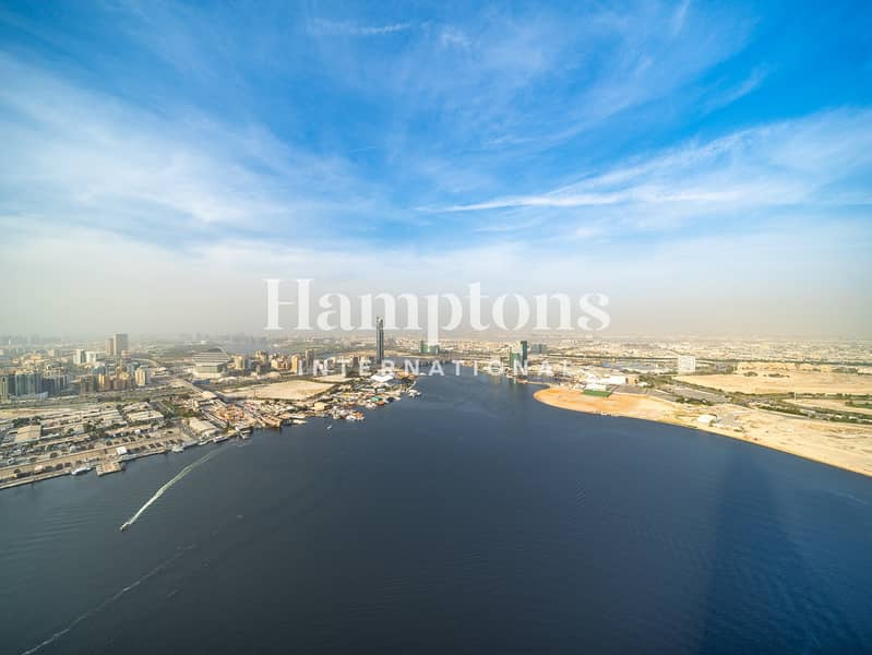 Full Creek View | High Floor | Luxurious Unit - Image 14