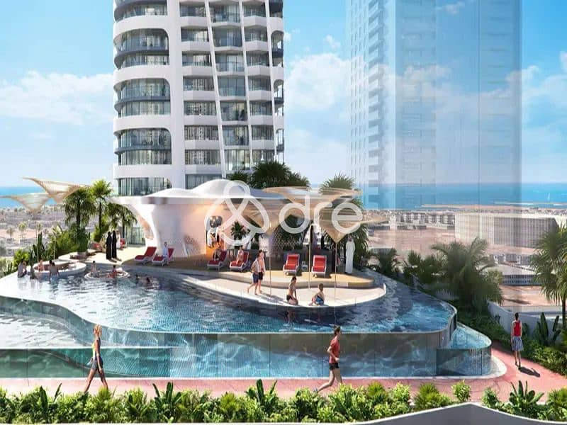 1-BR | Burj Khalifa and Sea View | Prime Location - Image 8