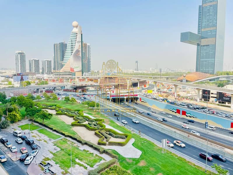 Luxurious 3BHK | Maid’s Room | SZR View | Near Metro Station