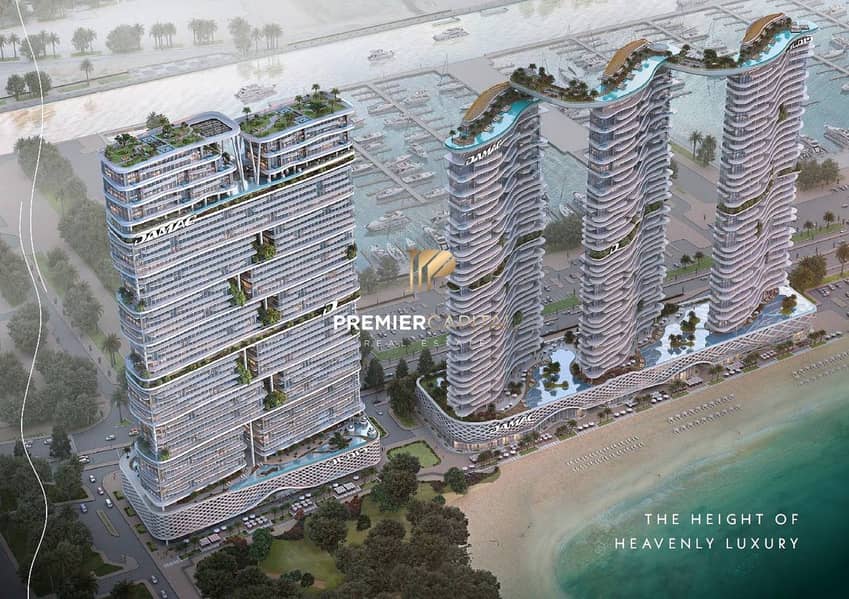 2BR Luxury Apartment | High Floor | Sea View