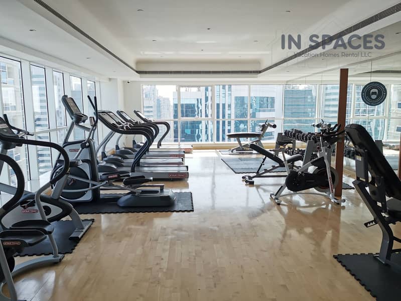 The most spacious furnished studio JLT / near metro