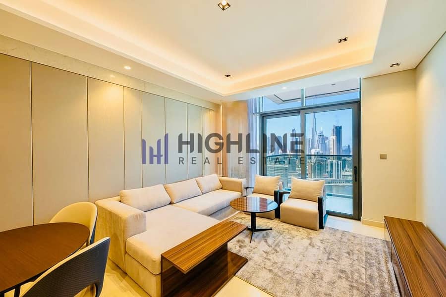 Burj Khalifa View |Furnished Higher Floor | Vacant