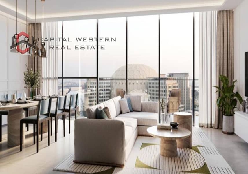 Mid Floor, Spacious, Golf Course/Ras Al Khor View - Image 6