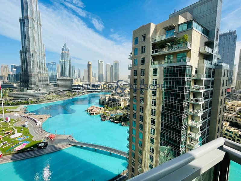 Full Burj Khalifa Fireworks View -2 BR in Downtown