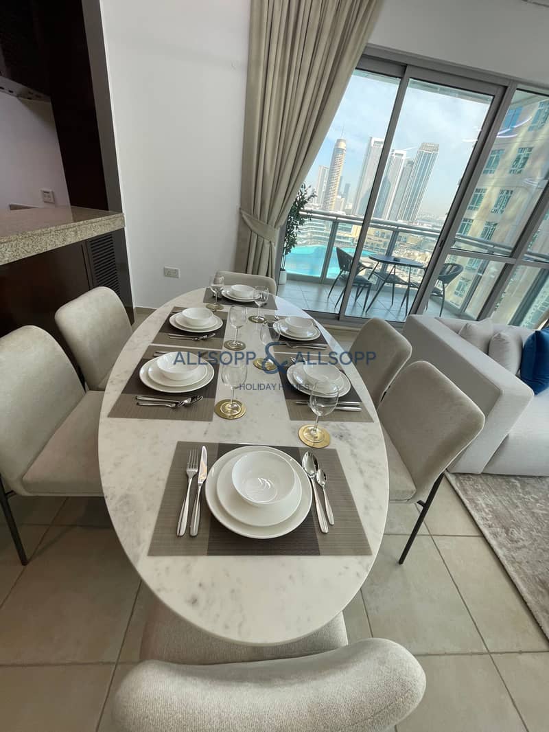 Full Burj Khalifa Fireworks View -2 BR in Downtown - Image 11