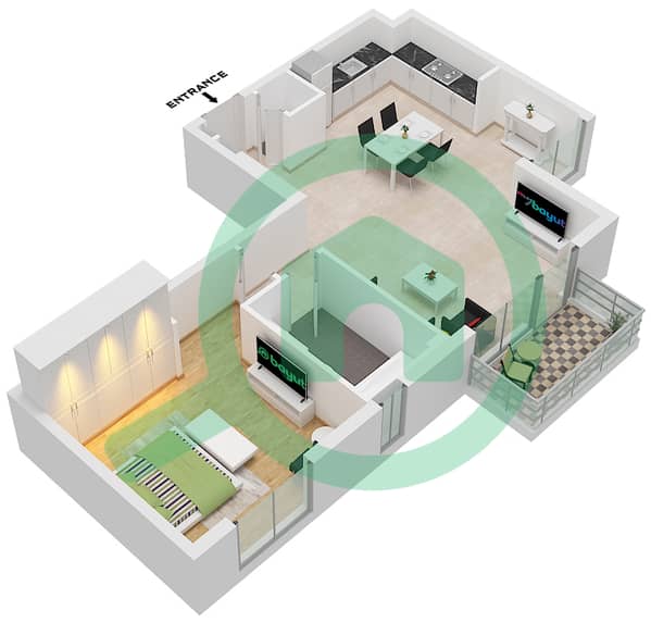 Unit 03 Floor 02-06 Unit 03 Floor 02-06