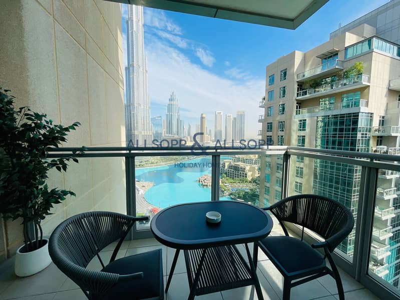 Full Burj Khalifa Fireworks View -2 BR in Downtown - Image 28