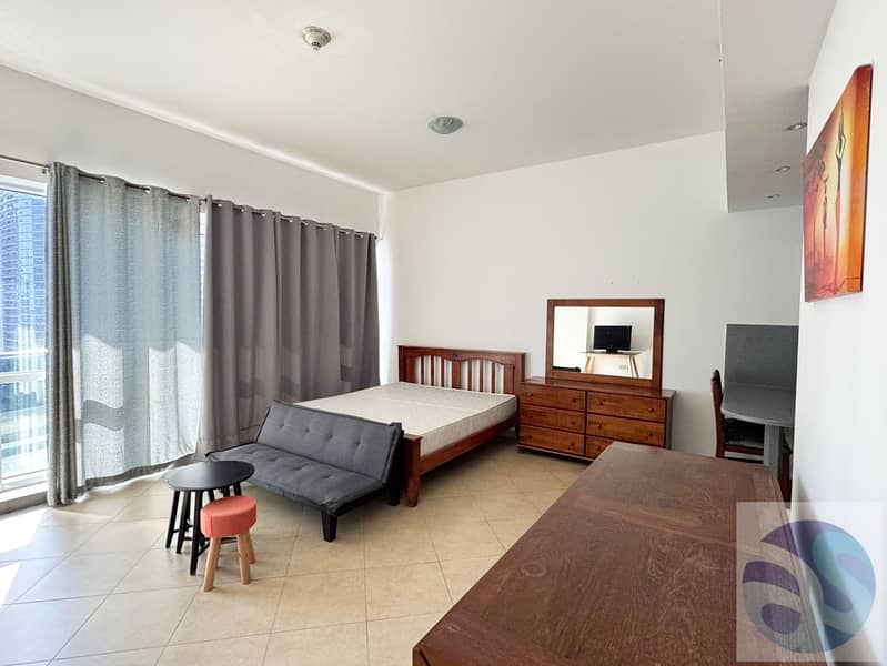 Furnished Studio | Balcony | Chiller Free | Front of Metro - Image 11