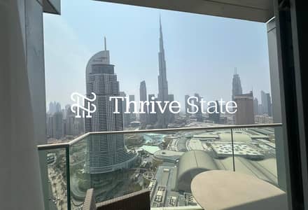 3 Bedroom Flat for Rent in Downtown Dubai, Dubai - High Floor | Burj Khalifa Views | Fully Furnished