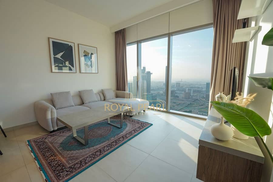 HIGH FLOOR/GOOD INVESTMENT/PANORAMIC VIEWS OF BURJ KHALIFA