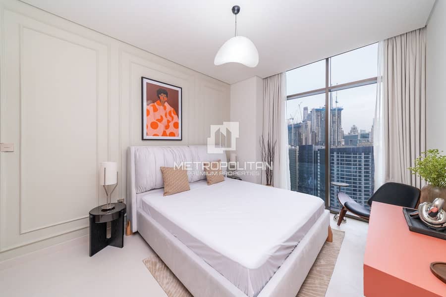 Peninsula One | Corner Unit | Burj Khalifa View - Image 9