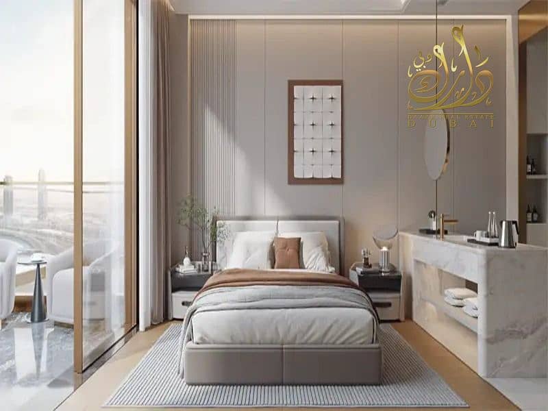 STU/ 5% DOWN Payment / NEAR METRO / BURJ KHALEFA VEIW - Image 12