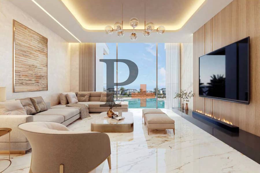 Lagoon and mansion community | End Unit