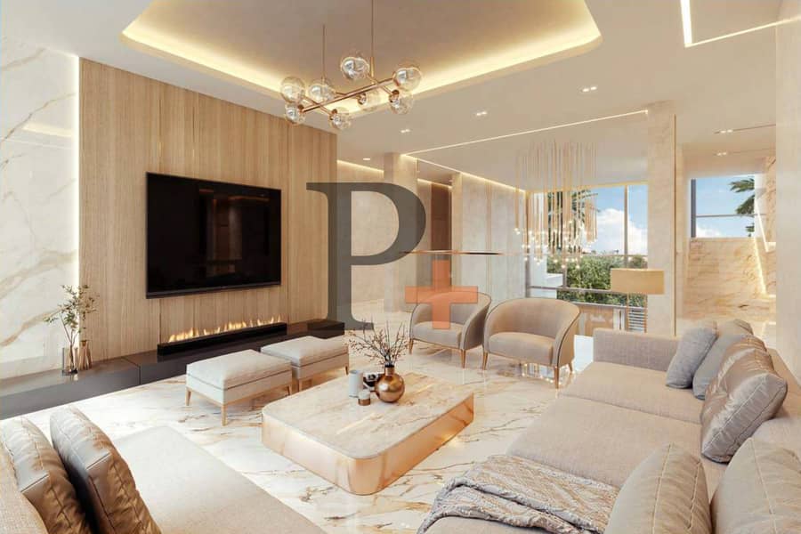 Lagoon and mansion community | End Unit