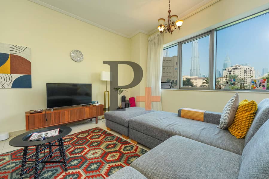 Burj Khalifa View | Large Layout | Fully Furnished