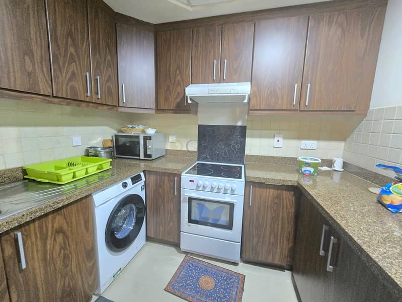 Converted to 2 bed. One and a half bath. Furnished