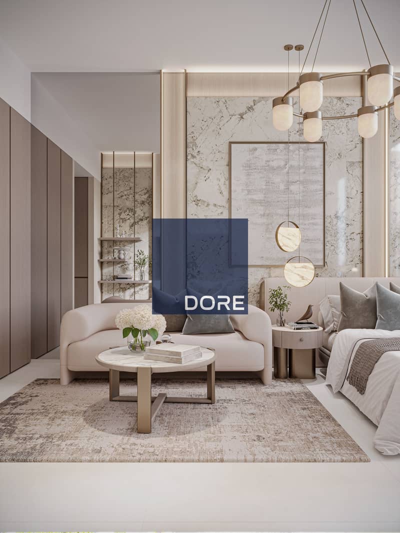 Elegant Studio | Modern Design | Green Belt View