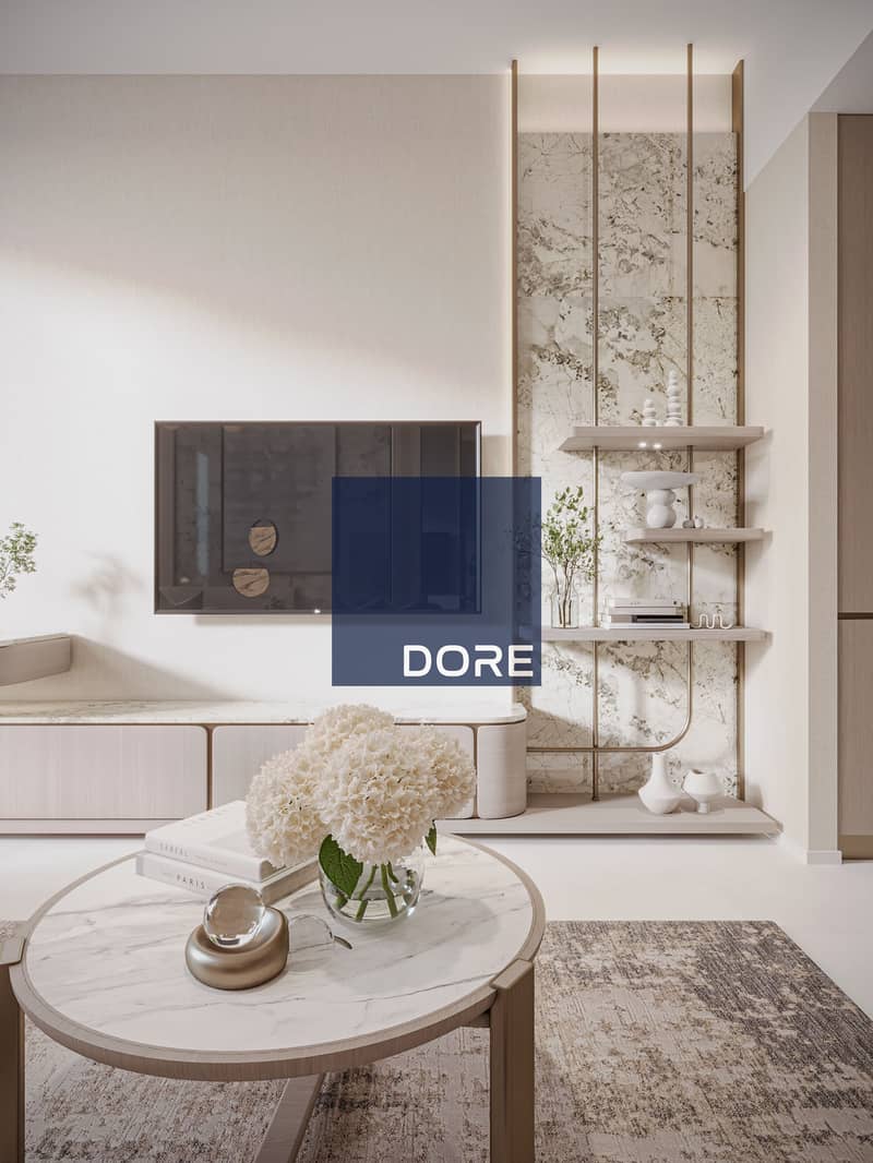 Elegant Studio | Modern Design | Green Belt View