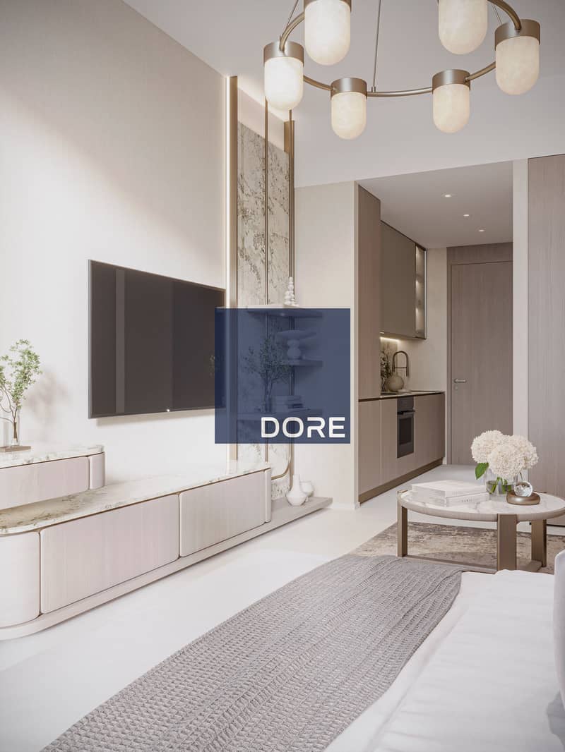 Elegant Studio | Modern Design | Green Belt View - Image 6