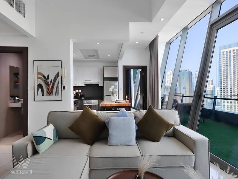 Fully Furnished | Marina View | Modern Interior - Image 6