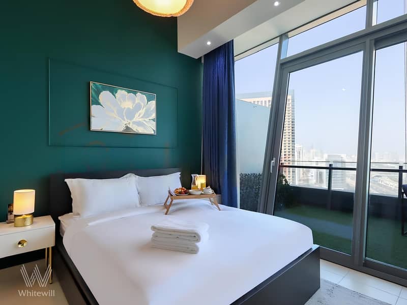 Fully Furnished | Marina View | Modern Interior - Image 11