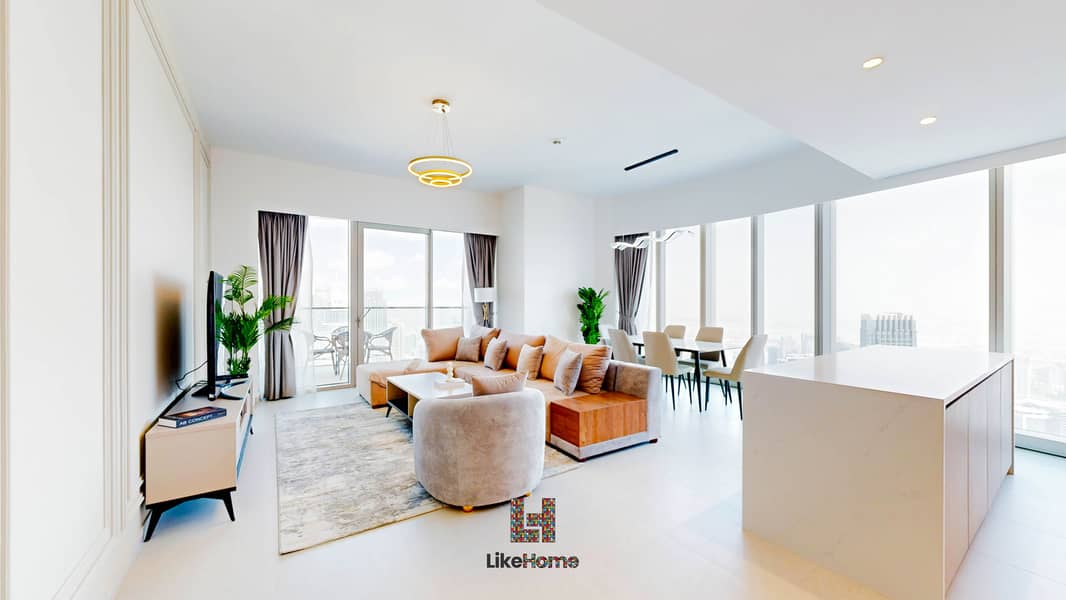 NEW YEARS WITH BEST VIEW IN DUBAI - PRICE CAN BE NAGOTIABLE -Offer for Grande Apartment | Balcony View of Burj Khalifa