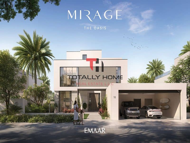Brand New 5BR Mirage Villa | Green Belt | The Oasis by Emaar | Lagoon Access - Image 6
