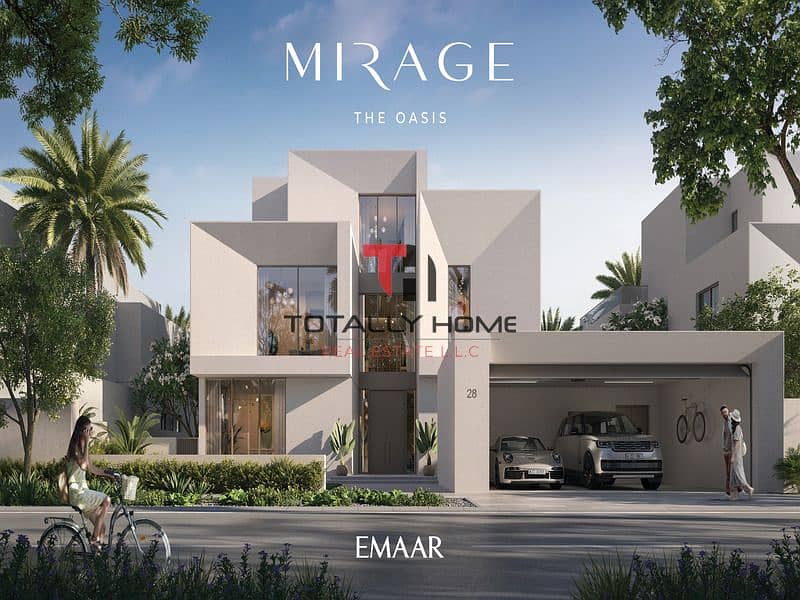 Brand New 5BR Mirage Villa | Green Belt | The Oasis by Emaar | Lagoon Access - Image 7