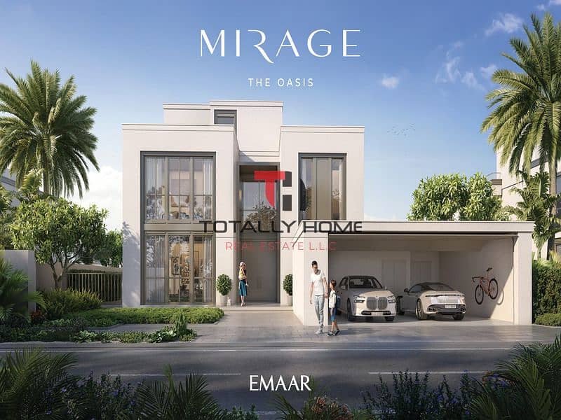 Brand New 5BR Mirage Villa | Green Belt | The Oasis by Emaar | Lagoon Access - Image 8
