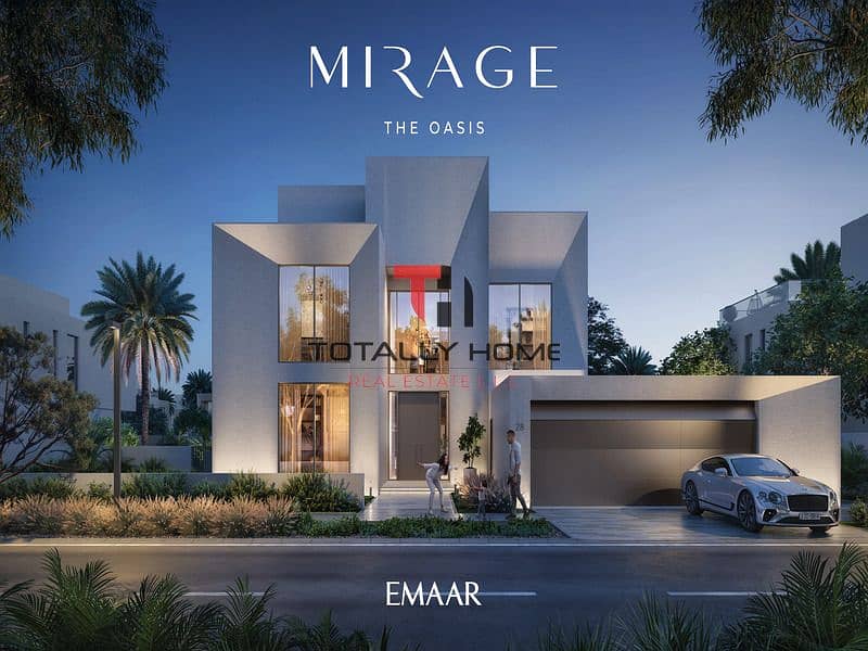 Brand New 5BR Mirage Villa | Green Belt | The Oasis by Emaar | Lagoon Access - Image 15