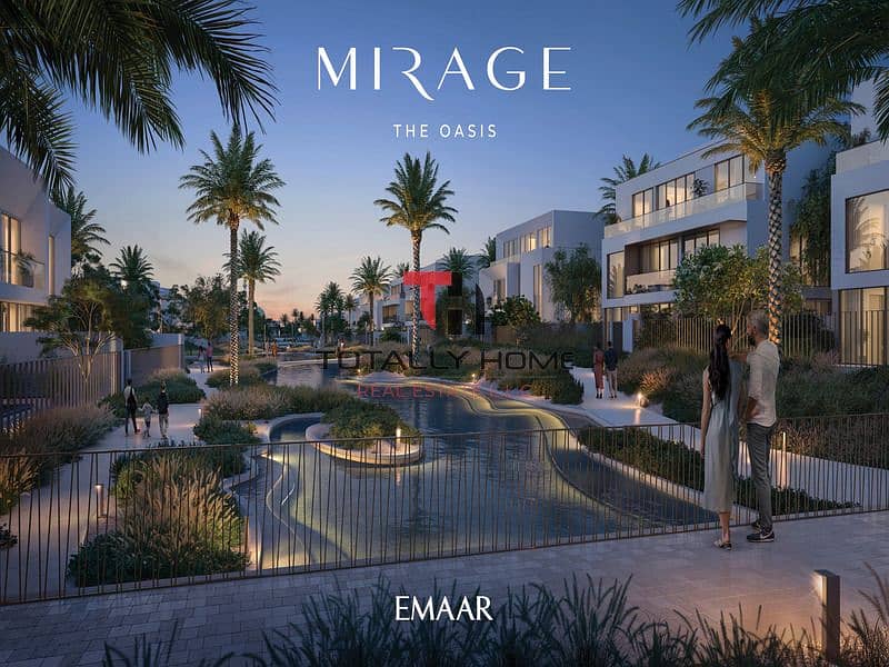 Brand New 5BR Mirage Villa | Green Belt | The Oasis by Emaar | Lagoon Access - Image 17