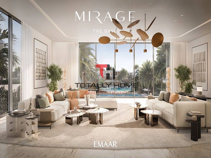 Brand New 5BR Mirage Villa | Green Belt | The Oasis by Emaar | Lagoon Access - Image 20