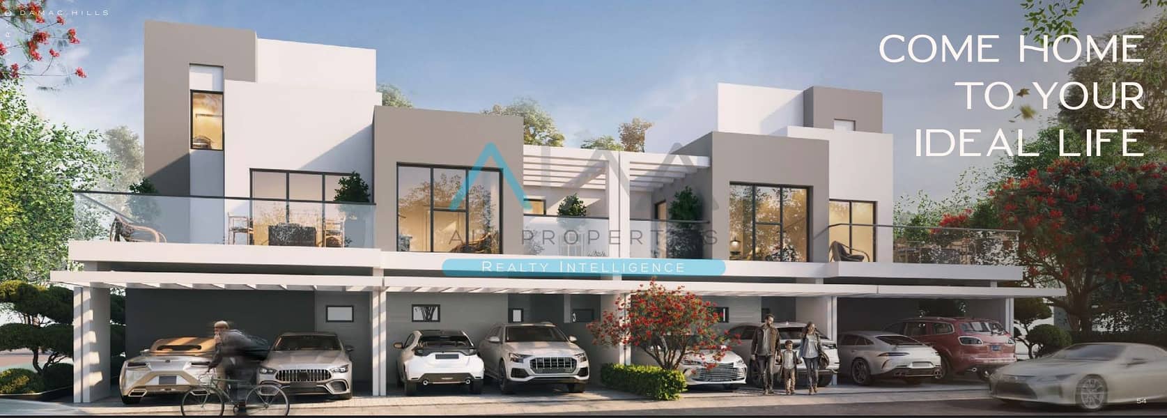 END CORNER VILLA 5BR/MAIDS ROOM DAMAC HILLS 1 WITH PAYMENT PLAN FOR SALE