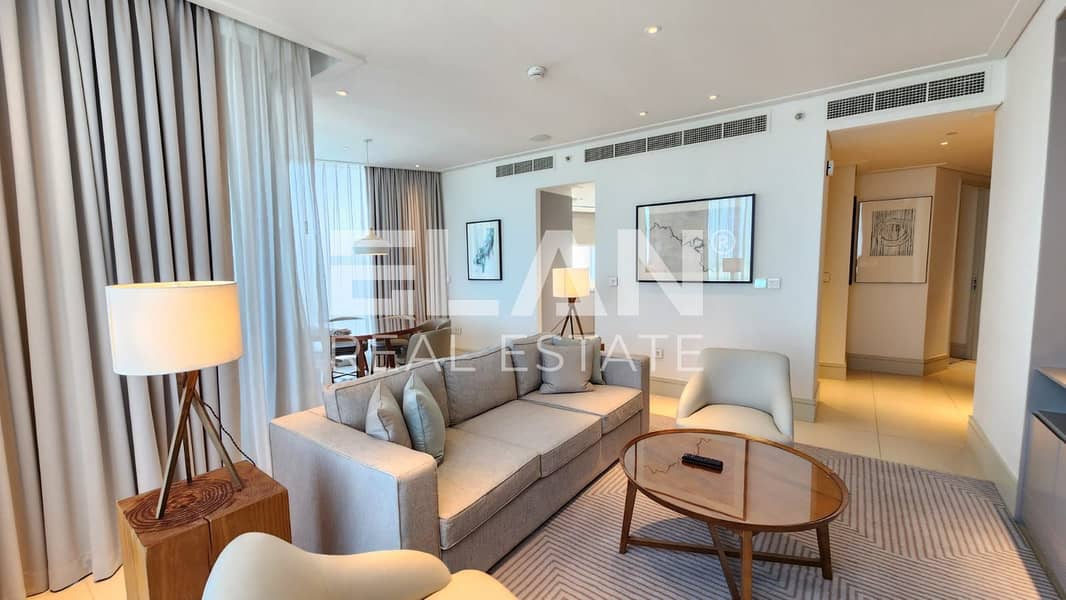 Luxurious | Furnished | Burj and Fountain Views Apartment for rent in Vida Residence Downtown, Downtown Dubai