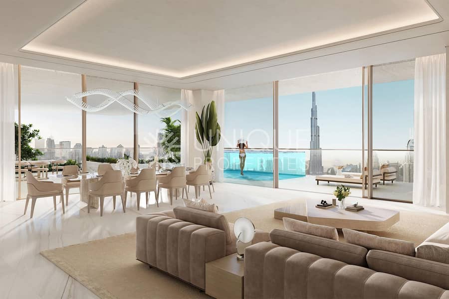 Burj Khalifa View | Worldclass Penthouse