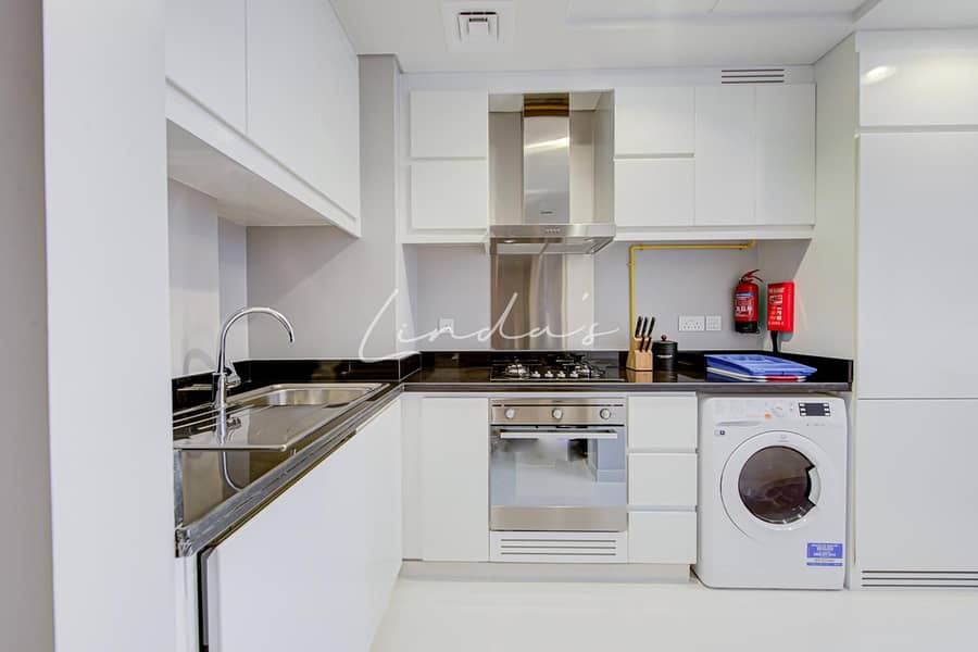 Fully Furnished | Golf View | Spacious Living Area