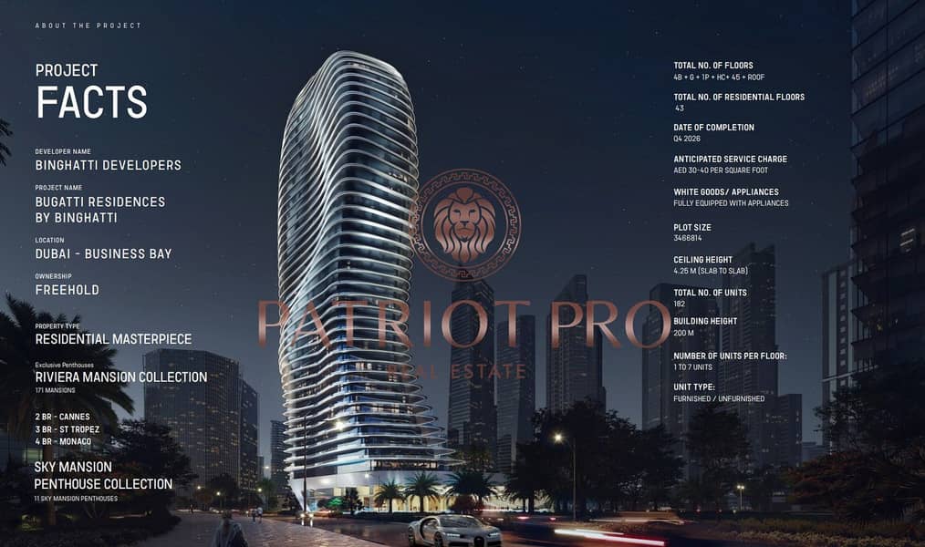 DESIGNED TO DAZZLE | 3-BEDROOM LUXURY AT BUGATTI RESIDENCES BY BINGHATTI - Image 17